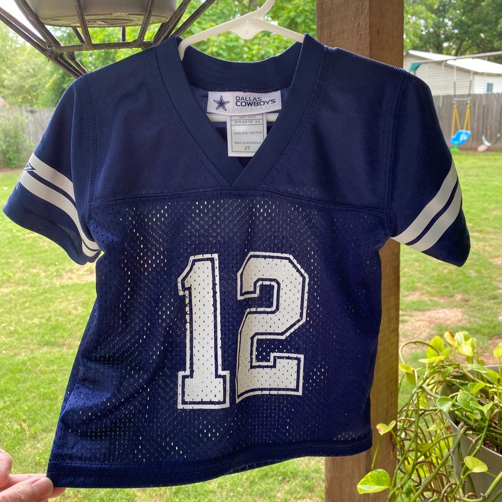 Dallas Cowboys Toddler Jersey Size 2T